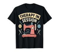 Therapy in Session Machine à Coudre Design Vintage T-Shirt