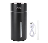 therapy Machine double pulvérisation portable Smart Car Fraiseur de désintégrer l'humidificateur avec réservoir d'eau de 300 ml pour voyages de bureau à domicile (Noir)