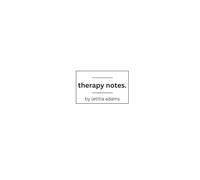 therapy notes: a book of poetry