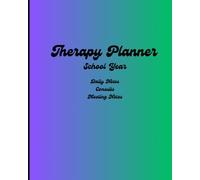Therapy Planner: All paperwork needed for school based OT, SLP, PT, MSW, etc.