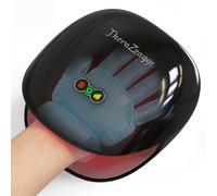 THERAZZAGGE Masseur de main avec chaleur et compression, masseur de main sans fil pour l'arthrite et le canal carpien, 3 modes de massage des mains 3 intensités, cadeau pour homme et femme