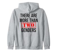 There Are More Than Two Genders LGBTQ Gay Pride Month LGBT Sweat à Capuche
