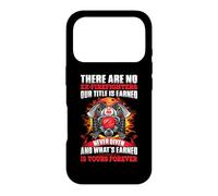 There are No Ex- Firefighters Fireman Firefighter Coque pour iPhone 17 Pro