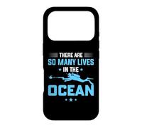 There are So Many Lives in The Ocean Scuba Dive Diver Diving Coque pour iPhone 17 Pro