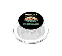 There is A Different World Underwater Scuba Dive Diving PopSockets PopGrip pour MagSafe