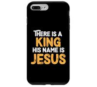 There is A King His Name is Jesus Royal Christian Men Women Coque pour iPhone 7 Plus/8 Plus