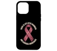 There is Life After Diagnosis Amyloidosis Awareness Coque pour iPhone 12 Pro Max
