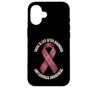 There is Life After Diagnosis Amyloidosis Awareness Coque pour iPhone 16