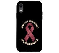There is Life After Diagnosis Amyloidosis Awareness Coque pour iPhone XR