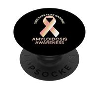 There is Life After Diagnosis Amyloidosis Awareness - PopSockets PopGrip Adhésif