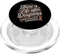 There is Life After Diagnosis Amyloidosis Awareness - PopSockets PopGrip pour MagSafe