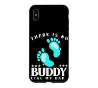 There is No Buddy Like My Dad Baby Boy for Fathers Day Coque pour iPhone XS Max