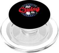 There Is No Crying In Baseball Funny Game Baseball Dad PopSockets PopGrip pour MagSafe