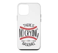 There is No Crying in Baseball Women in My Baseball Mom Era Coque pour iPhone 12 Mini