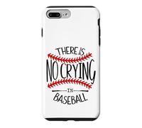 There is No Crying in Baseball Women in My Baseball Mom Era Coque pour iPhone 7 Plus/8 Plus