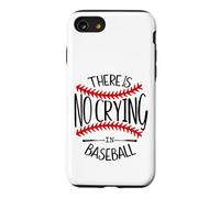 There is No Crying in Baseball Women in My Baseball Mom Era Coque pour iPhone SE (2020) / 7/8