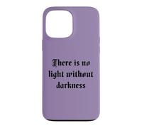 There is No Light Without Darkness Gothique Vintage Dark Romance Coque pour iPhone 13 Pro Max