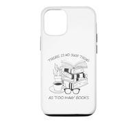 There is No Such Thing As Too Many Books Womens Reading Coque pour iPhone 12/12 Pro