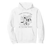 There is No Such Thing As Too Many Books Womens Reading Sweat à Capuche