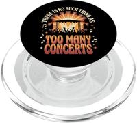There is No Such Thing As Too Many Concerts Groupe Festival PopSockets PopGrip pour MagSafe