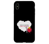 There is Nothing Love Can't Fix (Graphique cœur Amusant) Coque pour iPhone XS Max