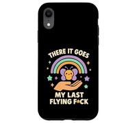 There It Goes My Last Flying F Funny Smart Ass Inapproprié Coque pour iPhone XR