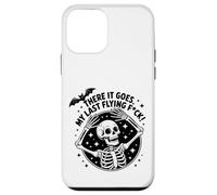 There It Goes - Squelette Humour Circulaire Logo Art Coque pour iPhone 12 Mini