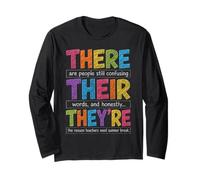 There Their They're Funny Grammar English Teacher Humor Manche Longue