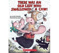 There Was An Old Lady Who Swallowed A Cow! (Board Book)