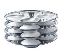 TheRedHotShop Cuiseur vapeur pour idlis indiens - 4 plateaux
