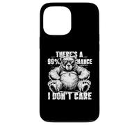 There's A 99% Chance I Don't Care Bear Lunettes de Soleil Coque pour iPhone 13 Pro Max