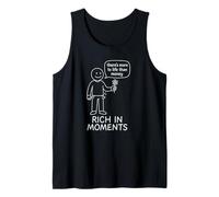 There's More to Life Than Money - Stick Figure Débardeur