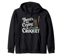 There's No Crying in Croquet Match des Sports de pelouse Sweat à Capuche