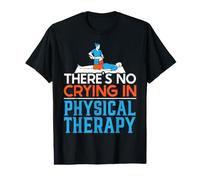 There's No Crying in Physical Therapy Physical Therapy PT T-Shirt Graphique avec Valeur