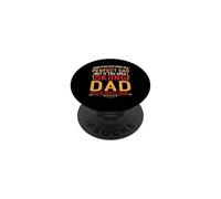 There's No Such Thing As A Perfect Dad Funny Skiing Dad PopSockets PopGrip Adhésif