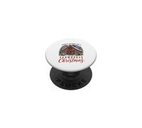 There's Nothing Like A Farmhouse Christmas Barn Winter PopSockets PopGrip Adhésif