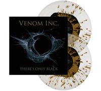 Venom Inc – There's Only Black – Vinyle transparent avec noyau noir et éclaboussures dorées