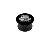 There's Only So Many Prayers Imma Pray Before Funny Saying PopSockets PopGrip Adhésif