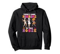 There's Some Horrors in This House Funny Halloween Girls Sweat à Capuche