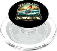 Theres Therapy for The Rest There is Windsurfing Windsurfing PopSockets PopGrip pour MagSafe
