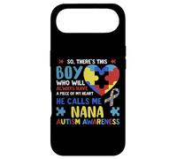 There's This Boy He Calls Me Nana Grandma Sensibilisation à l'Autisme Coque pour iPhone Air