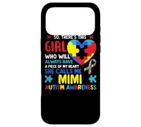 There's This Girl She Calls Me Mimi Grandma Awareness Coque pour iPhone 17 Pro Max