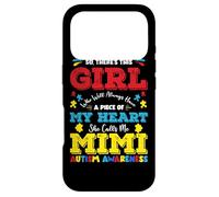 There's This Girl She Calls Me Mimi Grandma Sensibilisation à l'Autisme Coque pour iPhone 17 Pro