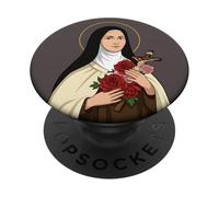 Thérèse de Lisieux PopSockets PopGrip Adhésif