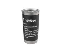 Thérèse Définition du nom Dictionnaire amusant Gobelet isotherme en acier inoxydable double paroi