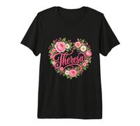 Thérèse Flower T-Shirt Haut de Gamme