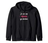 Thérèse Je suis Une Thérèse Qui déchire Sweat à Capuche