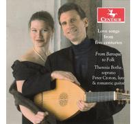 Theresia Bo-,Peter Croton - Lute,Romantic Guitar - Love Songs from Five Centuries