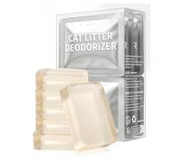 Thereye Désodorisant Litiere Chat Autonettoyante, Éliminateur D'odeurs D'animaux Domestiques, Déodorant en Gel pour Litière Automatique pour Chat ER-SC06 (6 pièces)