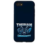 Therian Community Fairycore Wolf Coque pour iPhone SE (2020) / 7/8